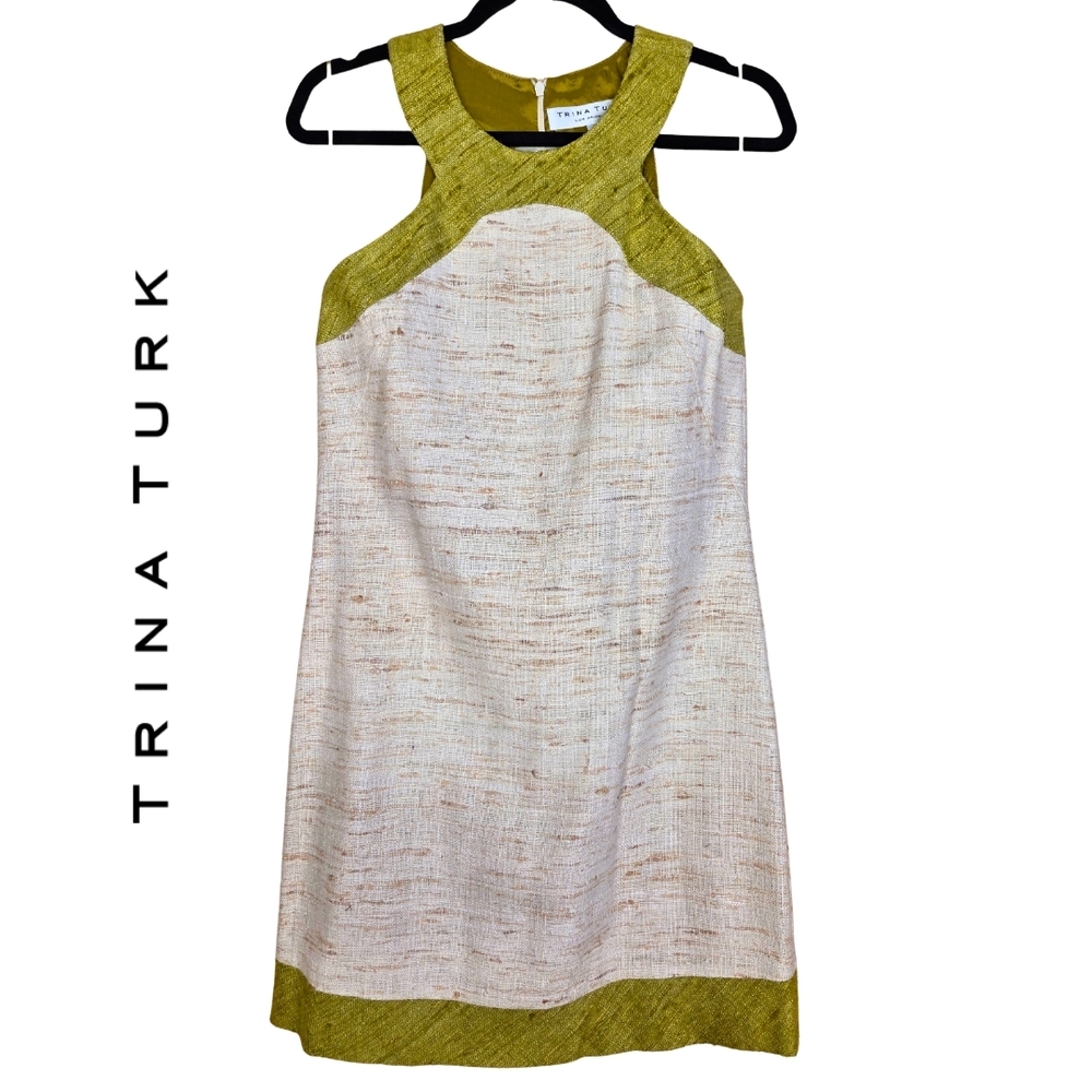 Trina Turk Silk Twill Dress